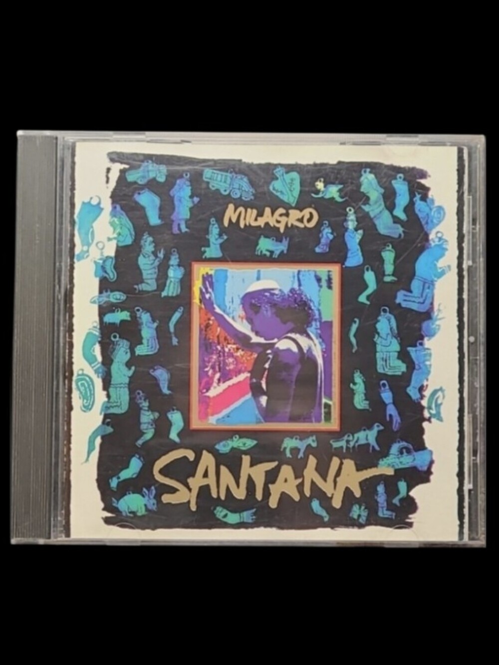 MUSIC CD  1992 "SANTANA" MILAGRO